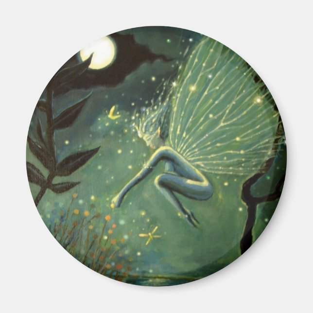 Fairy Art Magnet - 'Crystal Water Sprite' (Vorne)