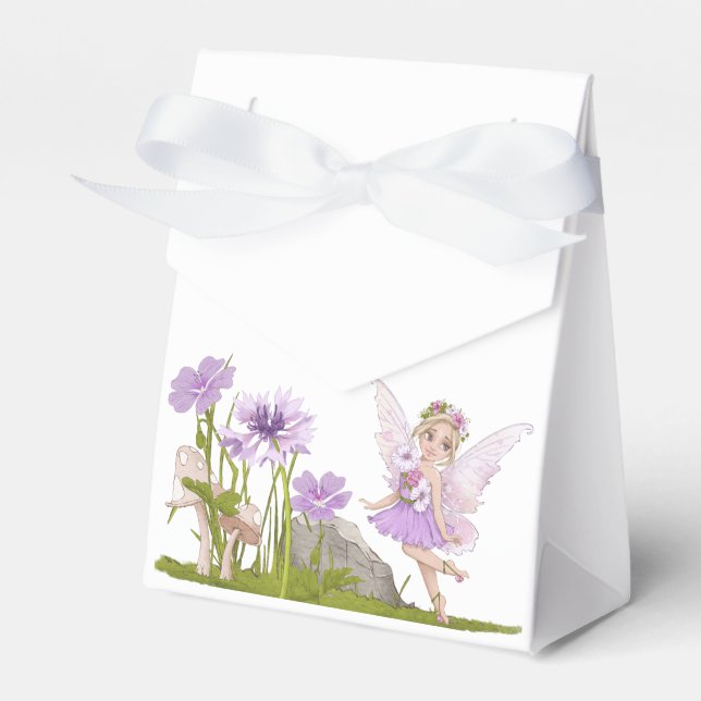 Fairy Baby Shower Geschenkschachtel (Vorderseite)