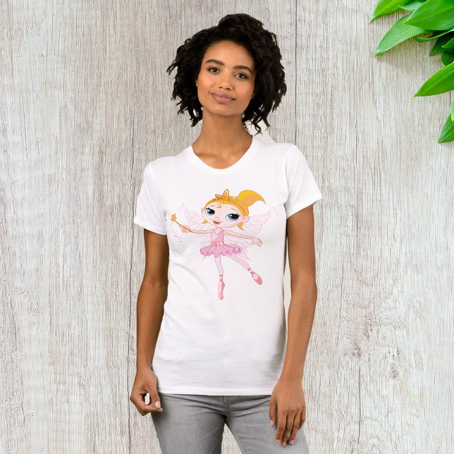 Fairy Ballerina Womens T - Shirt (Von Creator hochgeladen)