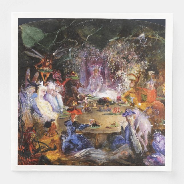 FAIRY BANQUET Holzöfen Serviette (Vorderseite)