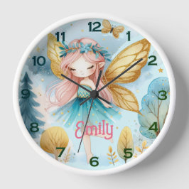 Fairy Birthday Aquamarin Gold Pink Princess Mairyt Uhr