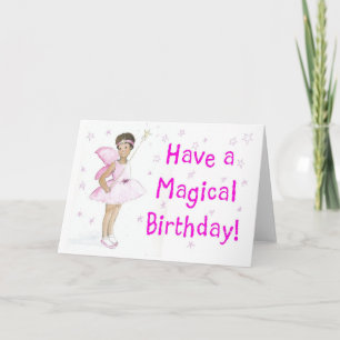 Fairy Birthday Card Karte