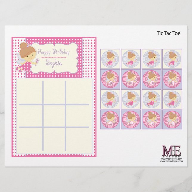 Fairy Birthday Game (Vorderseite)