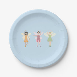 Fairy Birthday Plate Pappteller