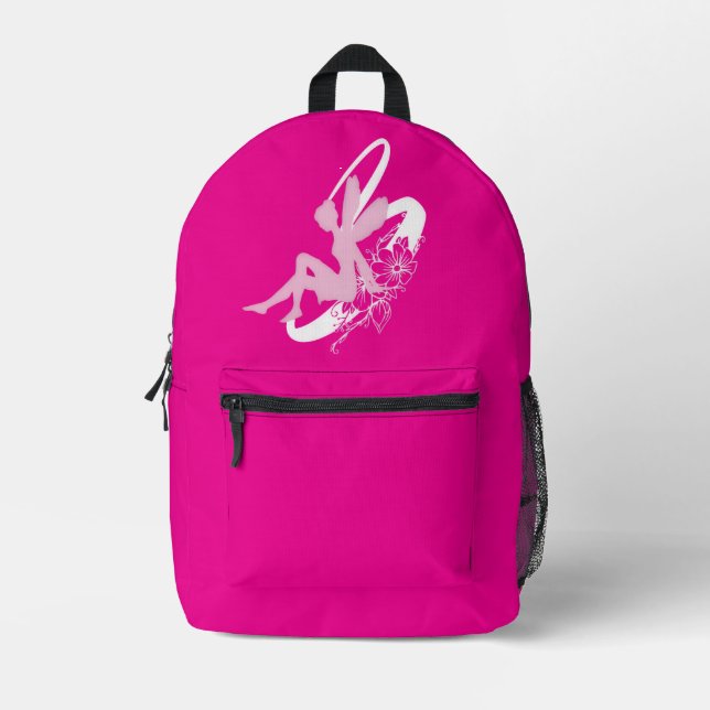 Fairy Blume Bedruckter Rucksack (Vorderseite)
