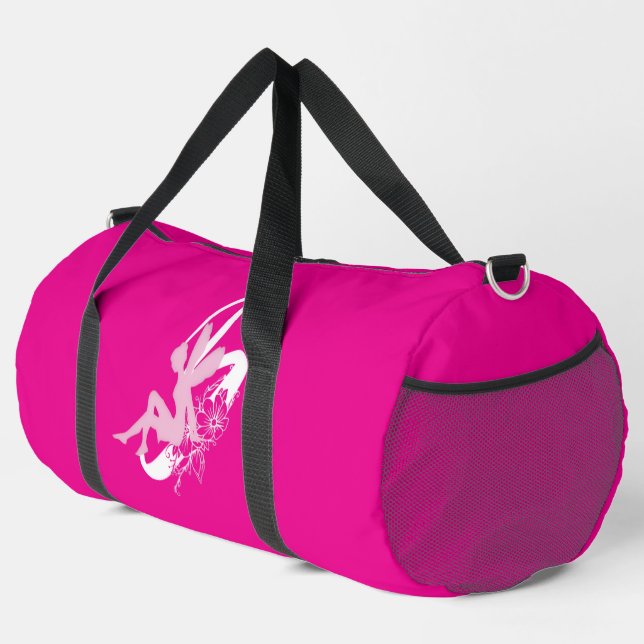 Fairy Blume Large Duffle Bag (Rechte Ecke)