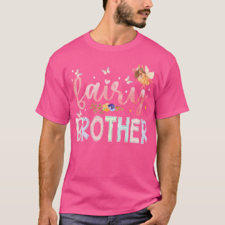 Fairy Brother Magical Floral Birthday Girl Fairyta T-Shirt