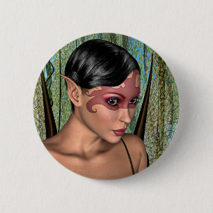 Fairy Butterfly Button
