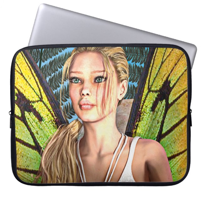 Fairy Butterfly Laptopschutzhülle (Vorderseite)
