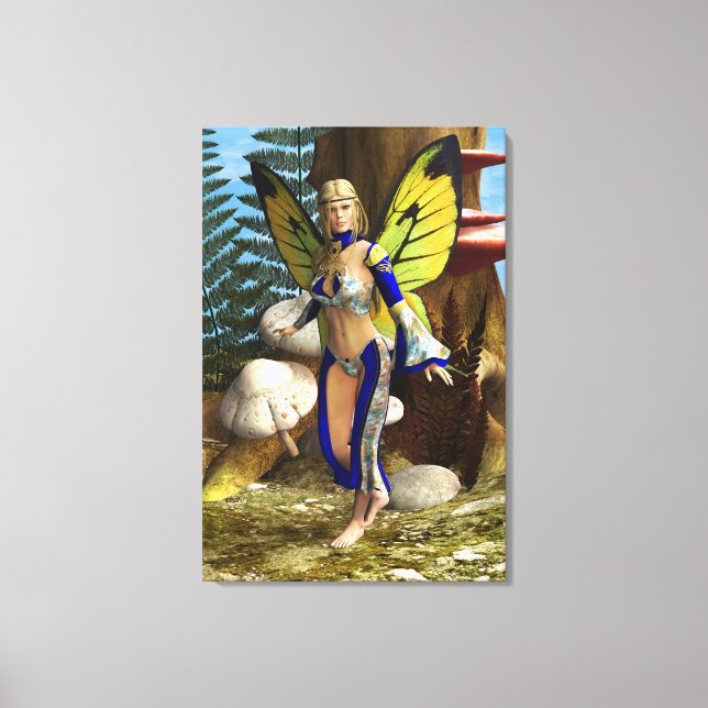 Fairy Butterfly Leinwanddruck (Vorderseite)