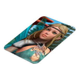 Fairy Butterfly Magnet