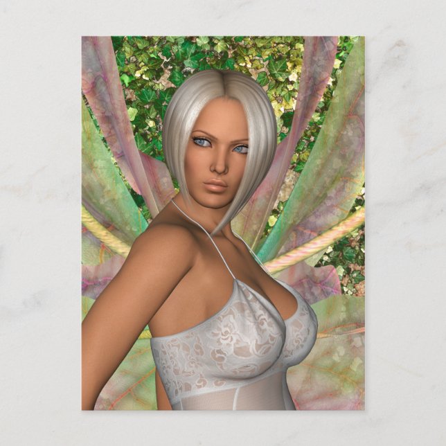 Fairy Butterfly Postkarte (Vorderseite)