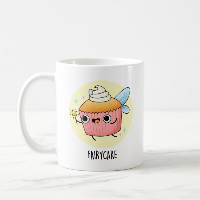 Fairy Cake Funny Cupcake Puff Kaffeetasse (Links)
