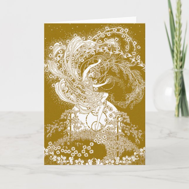 Fairy Card/ Einladung: von Dorothy Lathrop Einladung (Vorderseite)