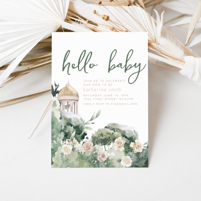 Fairy Castle Fantasy Baby Dusche Einladung (Von Creator hochgeladen)