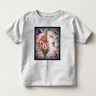 Fairy Castle mit Hummingbird Kleinkind T-shirt