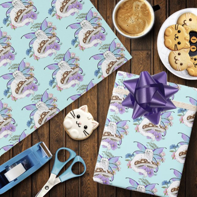 Fairy Cat Geschenkpapier (Von Creator hochgeladen)