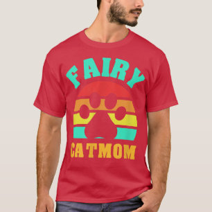 Fairy Cat Mama Funny Cat T-Shirt