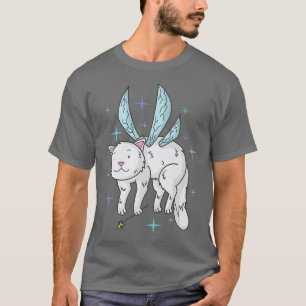 Fairy Cat mit Flügeln und Fee Eand T-Shirt