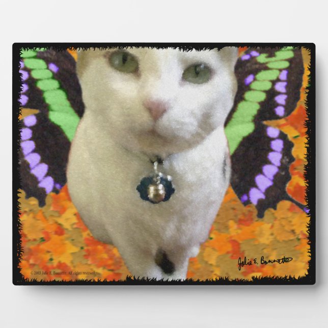 Fairy Cat Plaque Fotoplatte (Vorderseite)