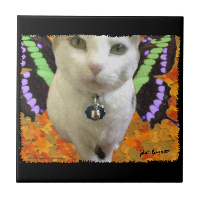Fairy Cat Tile Fliese (Vorderseite)