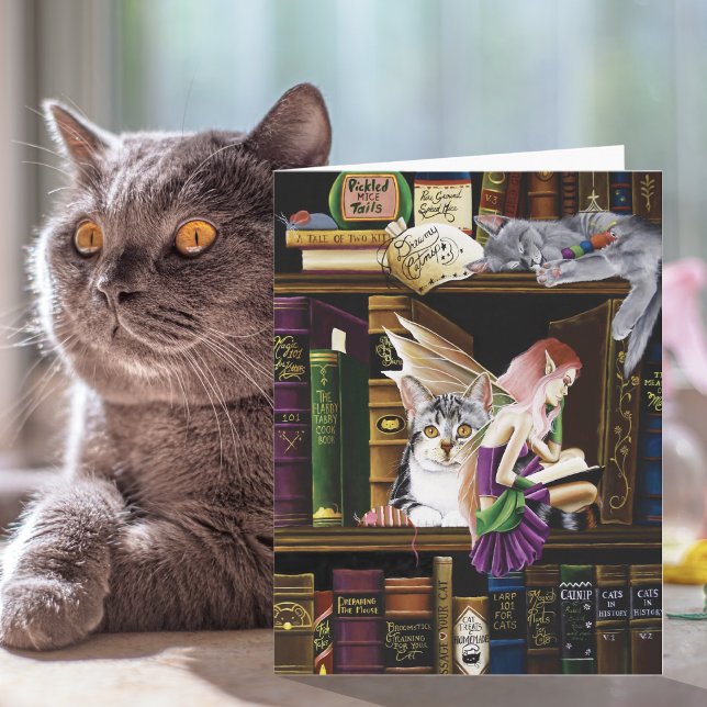 Fairy Cats Books Library Fantasy Karte (Von Creator hochgeladen)