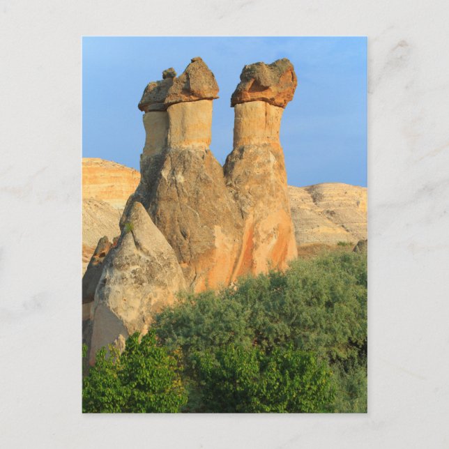 Fairy Chimneys bei Sunset Postkarte (Vorderseite)