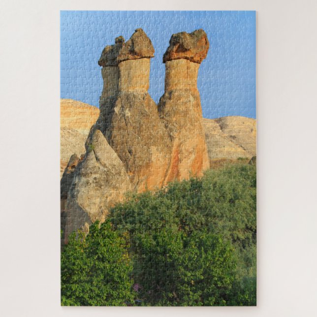 Fairy Chimneys bei Sunset Puzzle (Vertikal)