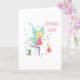 Fairy Christmas Card Karte