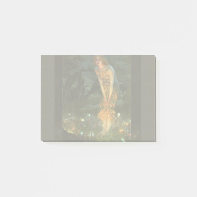 Fairy Circle Fairies Midsommer Eve Post-it Klebezettel (Vorderseite)