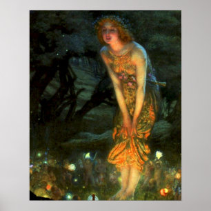 Fairy Circle Fairies Midsommer Eve Poster