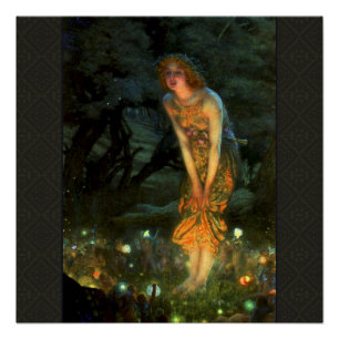 Fairy Circle Fairies Midsommer Eve Poster