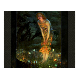 Fairy Circle Fairies Midsommer Eve Poster
