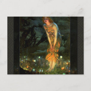 Fairy Circle Fairies Midsommer Eve Postkarte