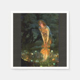Fairy Circle Fairies Midsommer Eve Serviette