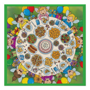 Fairy Costume Party für Kinder Poster