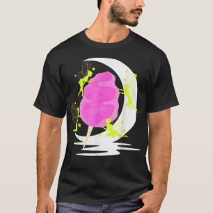 Fairy Cotton Candy Floss Night Moon T-Shirt