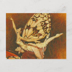 Fairy Couple Post Card Postkarte