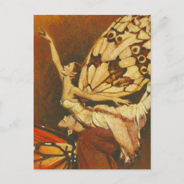 Fairy Couple Postcard Postkarte (Vorderseite)