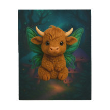 Fairy Critters™ Fairy Highland Calf