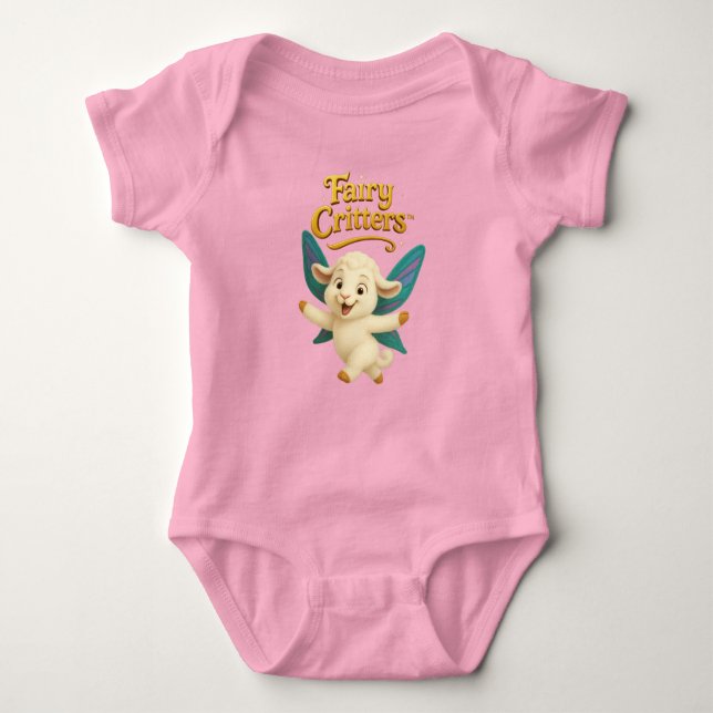 Fairy Critters™ Fairy Lamb Baby Strampler (Vorderseite)