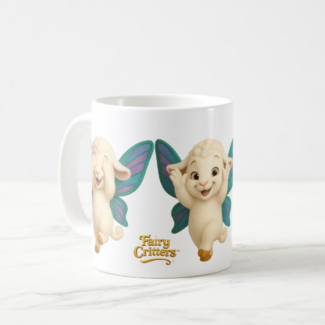 Fairy Critters™ Fairy Lamb Kaffeetasse (Vorderseite Links)