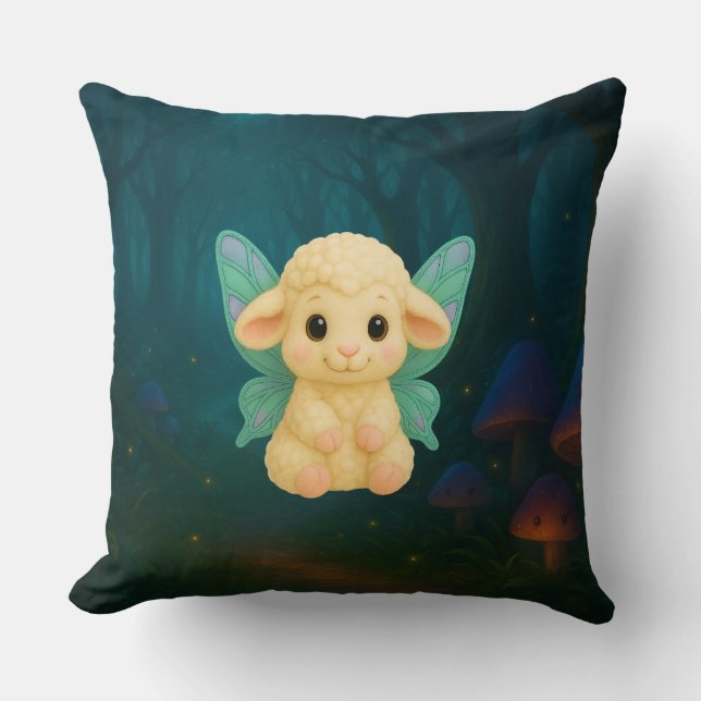 Fairy Critters™ Fairy Lamb Kissen (Vorderseite)
