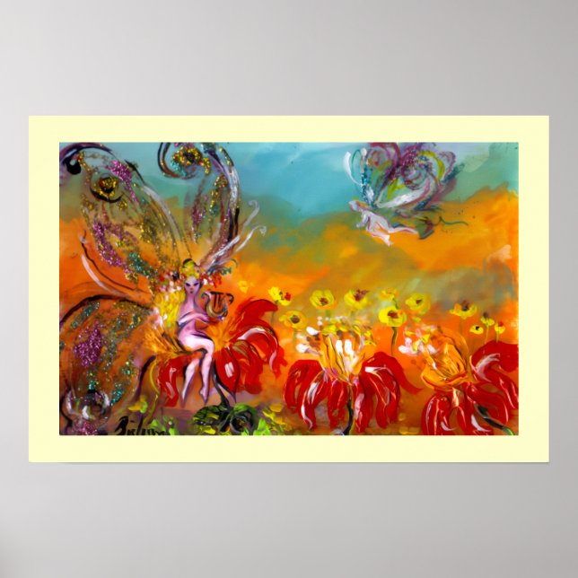 FAIRY DER ROTEN BLUME POSTER (Vorne)