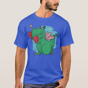 Fairy Dinosaur Girl T-Shirt