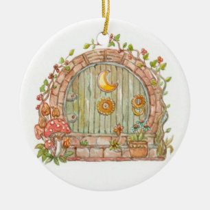 Fairy Door Keramik Ornament