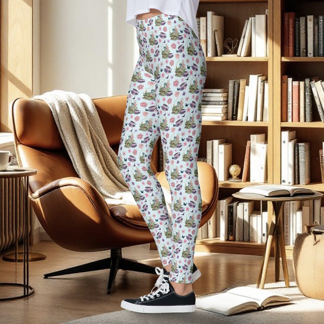 Fairy Dragon Books Tea Friendship  Leggings (Von Creator hochgeladen)