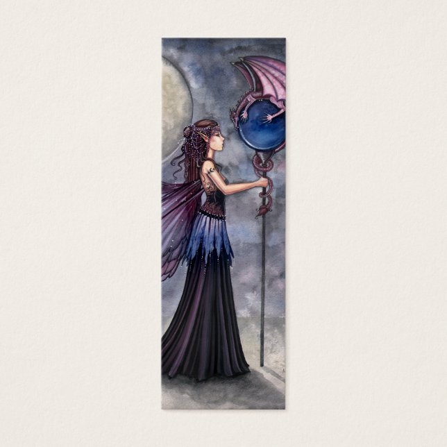 Fairy Dragon Lesezeichen von Molly Harrison (Vorderseite)