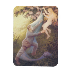 Fairy Dream (von Theodor Severin Kittelsen) Magnet