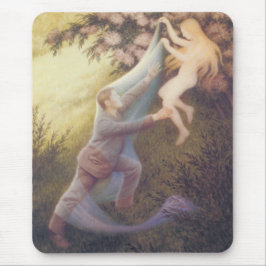 Fairy Dream (von Theodor Severin Kittelsen) Mousepad